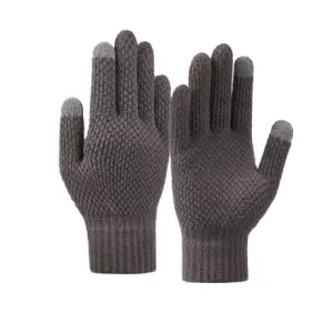 MG Winter rokavice  za zaslone na dotik, siva