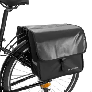 MG Bicycle Pannier torbica za kolo 28L, črna