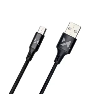 MG kabel USB / USB-C 2.4A 1m, črna #145843