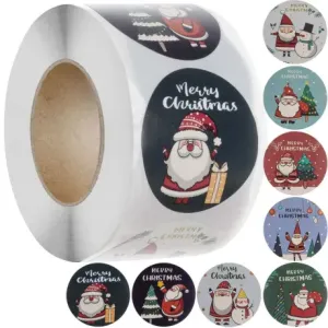 MG Christmas Stickers Božične nalepke 500 kos
