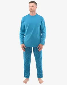 Dolga modra pižama Gabriel