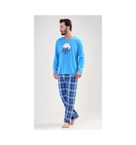 Modra moška pižama Sleep well