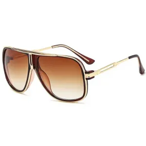 NEOGO Calvin 2 sončna očala, Gold / Brown #137902