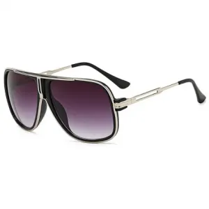 NEOGO Calvin 8 sončna očala, Glossy Black / Silver #137904