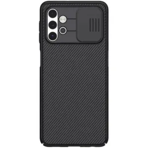 Nillkin CamShield silikonski ovitek za Samsung Galaxy A32 5G, črna #141190