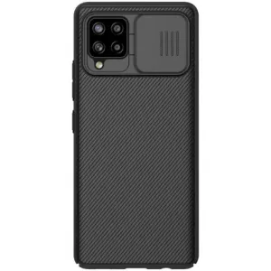 Nillkin CamShield silikonski ovitek za Samsung Galaxy A42 5G, črna #141187