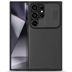 Nillkin CamShield ovitek za Samsung Galaxy S24 Ultra, črna