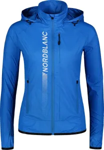 Ženska ultralahka kolesarska jakna Nordblanc Fadeaway modra NBSJL7609_INM