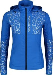 Ženska ultralahka kolesarska jakna Nordblanc Osupljivo modra NBSJL7608_INM
