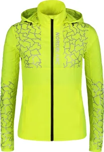 Ženska ultralahka kolesarska jakna Nordblanc Osupljivo rumena NBSJL7608_FLZ