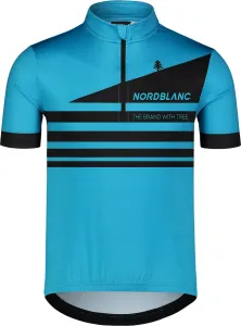 Moško kolesarjenje majica Nordblanc Izgubljeno modra NBSMF7432_KLR