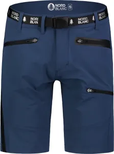 Moška zunanja tekma kratke hlače Nordblanc Zadrgo modra NBSPM7621_NOM