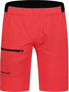 Moški lahki kratke hlače za na prostem Nordblanc Športnik rdeča NBSPM7623_CVA