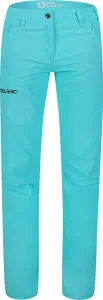 Ženske lahke hlače za na prostem Nordblanc Cvetni list modra NBSPL7627_CPR