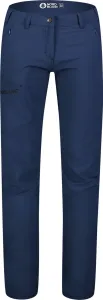 Ženske lahke hlače za na prostem Nordblanc Cvetni list modra NBSPL7627_NOM