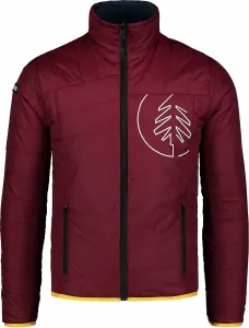 Moški dvostranski športna jakna Nordblanc Neon bordo NBWJM7519_PLU