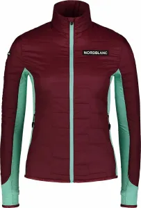 Ženski športi jakna Nordblanc Stopnice bordo NBWJL7551_PLU
