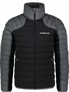 Moški lahki zimska jakna Nordblanc Podpora črna NBWJM7516_CRN