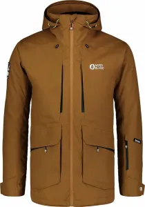 Moški smučarska jakna Nordblanc Ledeniško rjava NBWJM7501_PUH
