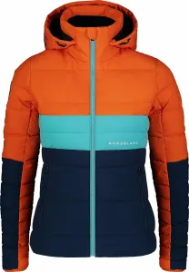Ženski športi jakna Nordblanc Razdeljen oranžna NBWJL7528_MDV