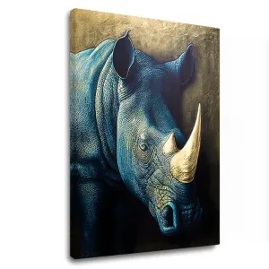 Zlati dotik na oklepu nosorogov v savani (Ponovno rojena)