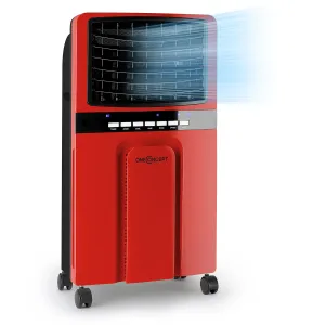 OneConcept Baltic Red, hladilec zraka, ventilator, daljinsko upr, 65 W, 400 m³/h
