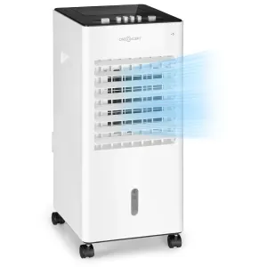OneConcept Freshboxx, hladilnik zraka, 3 v 1, 65 W, 360 m³/h, 3 moči kroženja zraka, bela barva