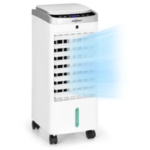 OneConcept Freshboxx Pro, hladilnik zraka, 3 v 1, 65 W, 966 m³/h, 3 moči kroženja zraka, bela barva