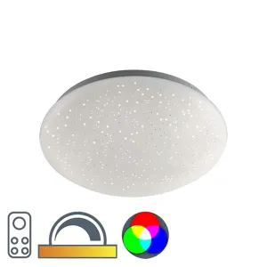 Moderna stropna svetilka bela z efektom zvezde vključno z LED - Bex