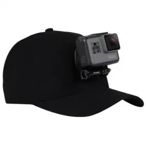 PULUZ PU195 kapa z držalom za športno kamero, črna #141288