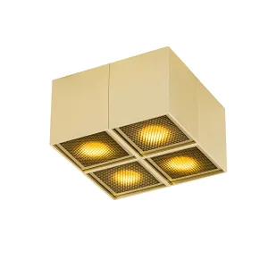Oblikovalski spot gold 4-light - Qubo Honey