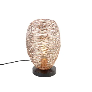 Dizajnerska namizna svetilka baker 30 cm - Sarella