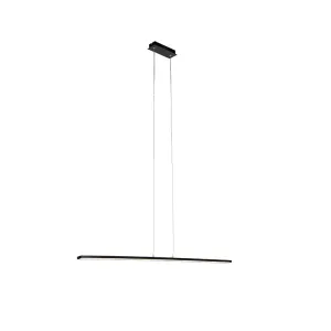 Dizajnerska viseča svetilka črna, vključno z LED - Banda