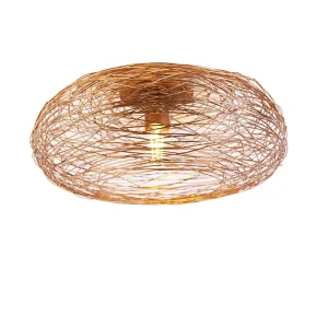 Dizajn stropne svetilke bakrene ovalne - Sarella