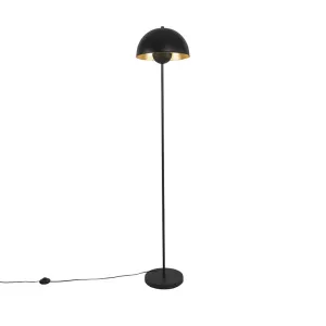 Industrijska talna svetilka črna z zlatom 160 cm - Magnax