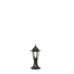 Klasična zunanja talna svetilka črna 42,2 cm IP44 - New Haven