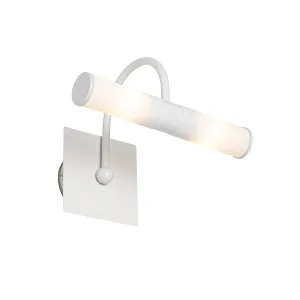 Klasična kopalniška stenska svetilka bela IP44 2 luči - Bath Arc