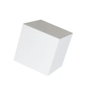 Komplet 2 modernih stenskih svetilk bela - Cube