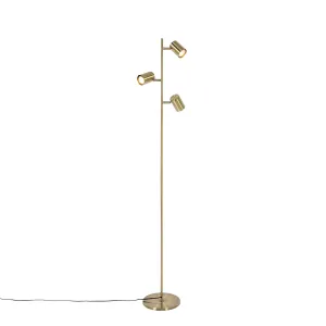 Moderna stoječa svetilka bronze 3-light - Jeana