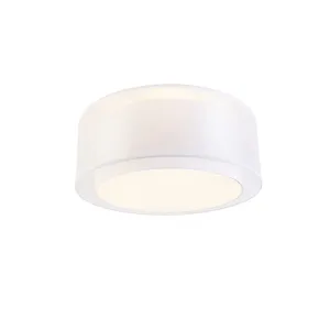 Moderna stropna svetilka bela 50 cm 3-luč - Drum Duo #79570