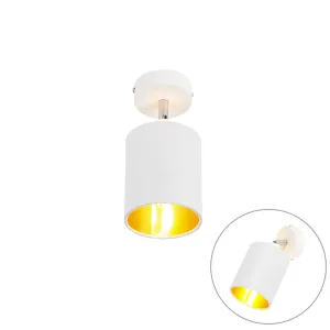 Moderna stropna svetilka bela nastavljiva - Lofty