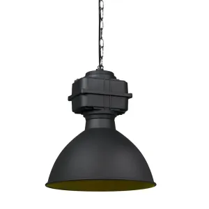 Pametna industrijska viseča svetilka črna, 38,5 cm, vključno z A60 WiFi - Sicko