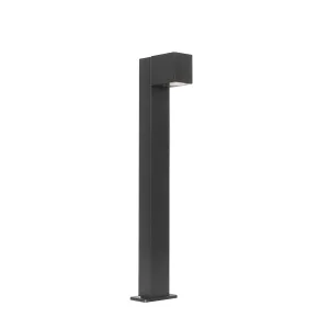 Pametna stoječa zunanja svetilka črna 65 cm IP44 vključno z WiFi GU10 - Baleno