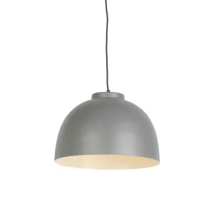 Skandinavska viseča svetilka siva 40 cm - Hoodi