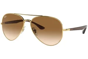 Ray-Ban RB3675 001/51 ONE SIZE (58) Zlata/Rjava