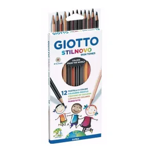 Barvice GIOTTO Skin Tones - 12 barv (barvice Giotto)
