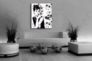 Ročno izdelana slika POP Art Audrey Hepburn (POP ART slike) #101721