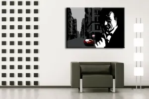 Ročno izdelana slika POP Art James Bond 1-delna (POP ART slike)