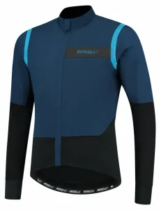 Moški ultralahka kolesarska jakna Rogelli Neskončno brez izolacijo modro-črna ROG351049