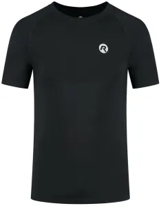 Moški funkcionalni majica Rogelli Essential črna ROG351356